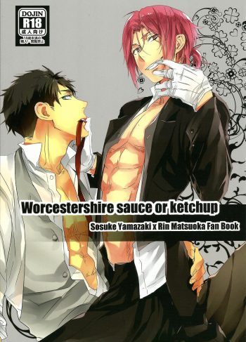 (SUPER24) [MIKADOYA (Mikado Yuya)] Worcestershire sauce or ketchup (Free!)