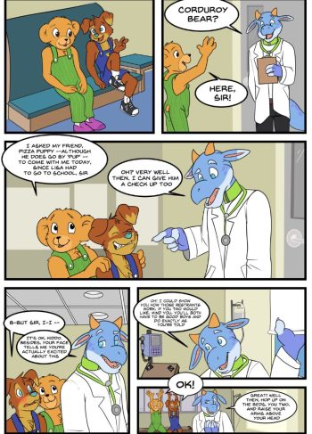 [HalcyonWinter] A Special Checkup for Corduroy (Furry Yaoi)