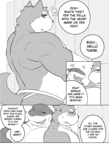 [Bighornsheep] Let’s Go to Sauna (Furry Yaoi)