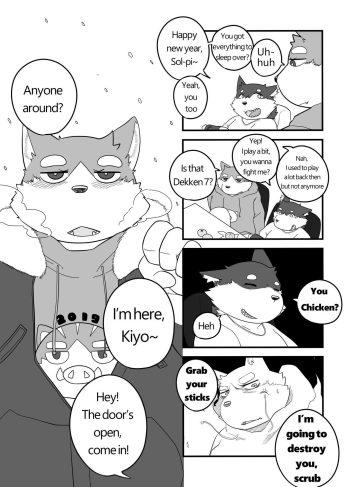 [Bighornsheep] Daily Life in Winter (Furry Yaoi)