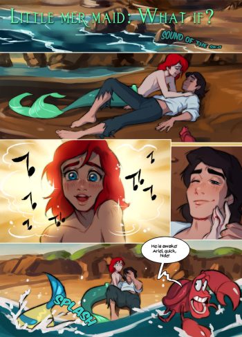 [Ripushko] The Little Mermaid: What if? (Hentai Yaoi)