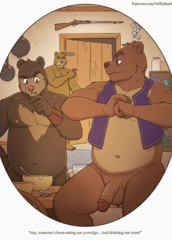 [Artdecade] Willy Red & the Three Bears (Furry Yaoi)