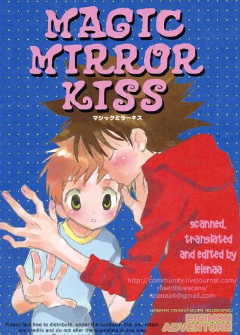 [SUMMER CHILD (Gin Kemeko)] Magic Mirror Kiss (Digimon Adventure)