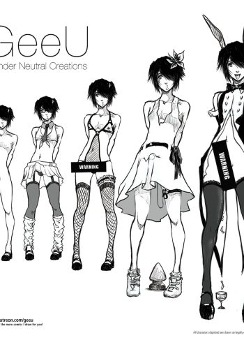 [GeeU] GeeU Presents – Gender Neutral Creations Issue 2 (Hentai Yaoi)