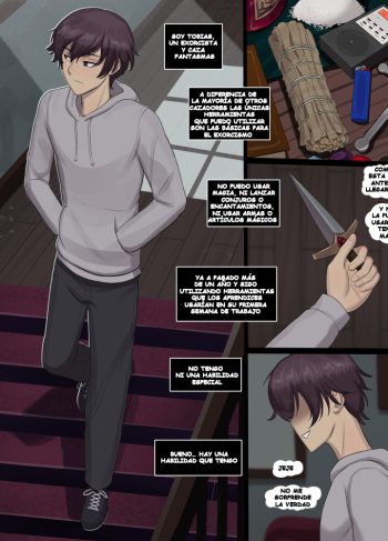 [DBONE] Accidental Ghost Boyfriend Ch. 1 (Hentai Yaoi)