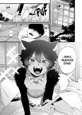 [Sugoku Zako] Kemomimi to Futarikiri ni Natta node | Un día a solas con un bestia (Yaoi Hentai)
