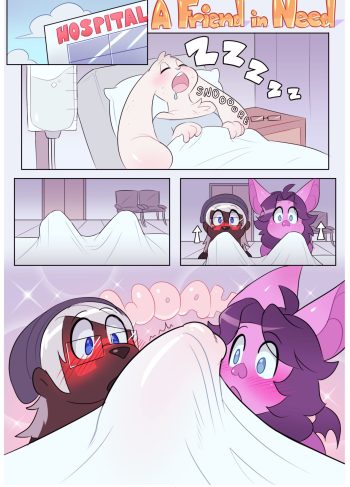 [Tentabat] A Friend In Need | Un amigo necesitado (Furry Yaoi)