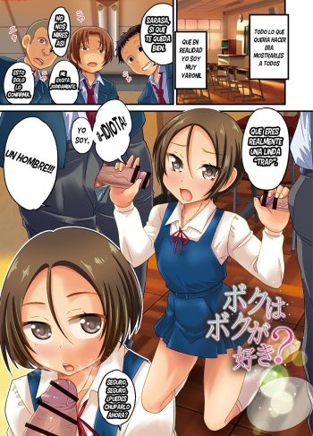 [Hanamaki Kaeru] Boku wa Boku ga Suki? (Mesuiki! Tateware Otokonoko)