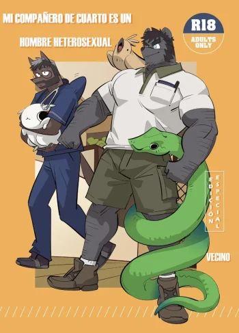 [Bansak] My Roommate is a Straight Man (Furry Yaoi)