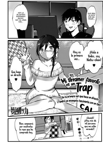 [Yumeiro Rukka] Oshi Haishinsha wa Otokonoko | Mi streamer favorito es un Trap (Gekkan Web Otoko no Ko-llection! S Vol. 74)