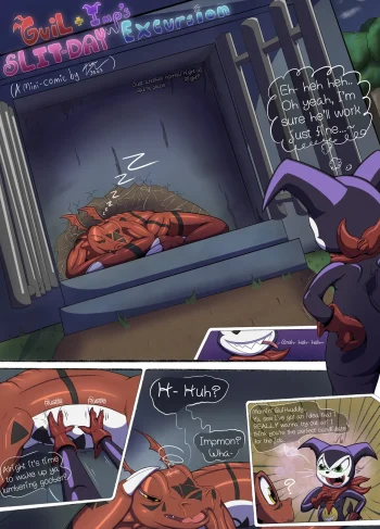 [V3RG3 (AnonV3RG3)] Guilmon & Impmon’s Slit Day Excursion (Digimon)