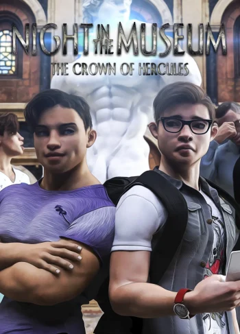 [gymjunkiemuscle] Night in the Museum (Hentai Yaoi)