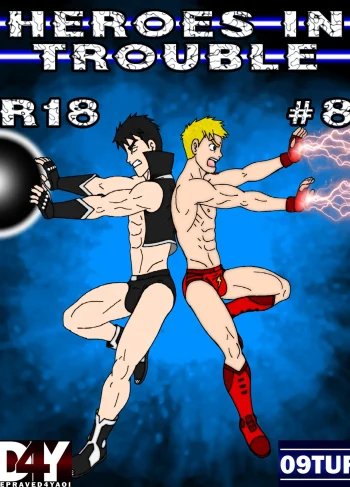 [09tuf] Heroes In Trouble #8 (Hentai Yaoi)