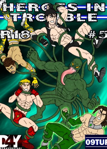 [09tuf] Heroes In Trouble #5 (Hentai Yaoi)